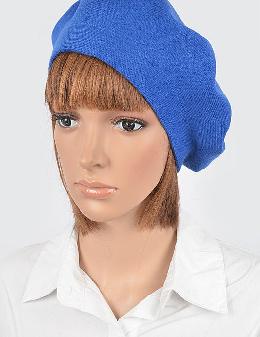 Women's Soft Knit Cashmere Blend Beret