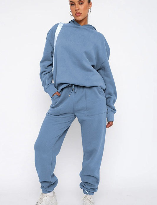 Women's Casual Hoodie and Pant Set