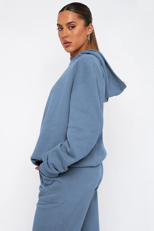 Women's Casual Hoodie and Pant Set