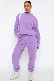 Women's Casual Hoodie and Pants Set