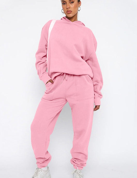 Women's Casual Hoodie and Pants Set