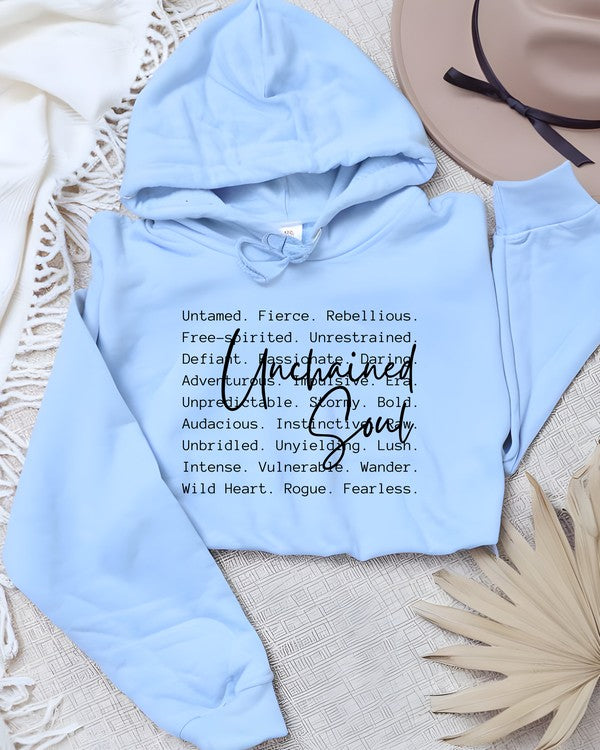 Unisex Graphic Hoodie with Inspirational Words