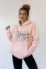 Unisex Graphic Hoodie with Inspirational Words