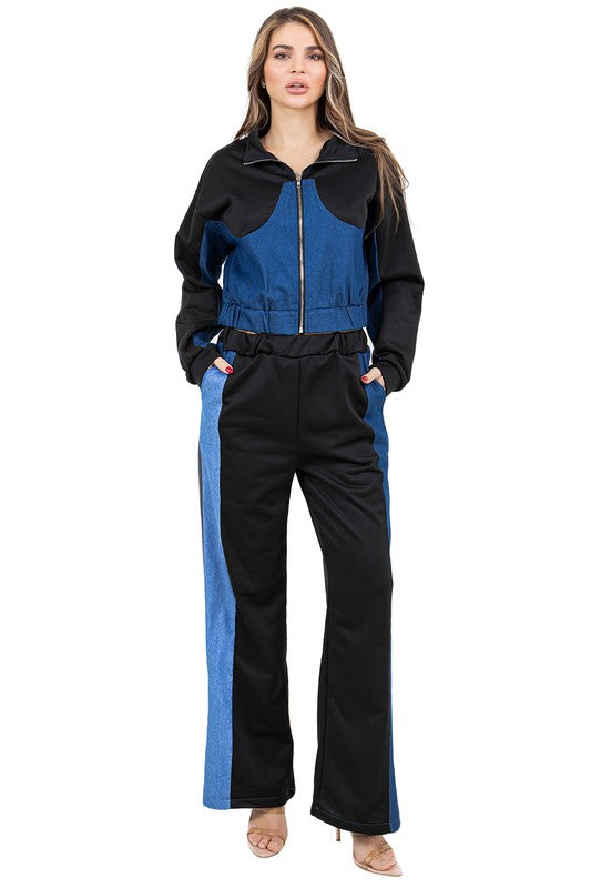 WOMEN FASHION CASUAL PANT SET