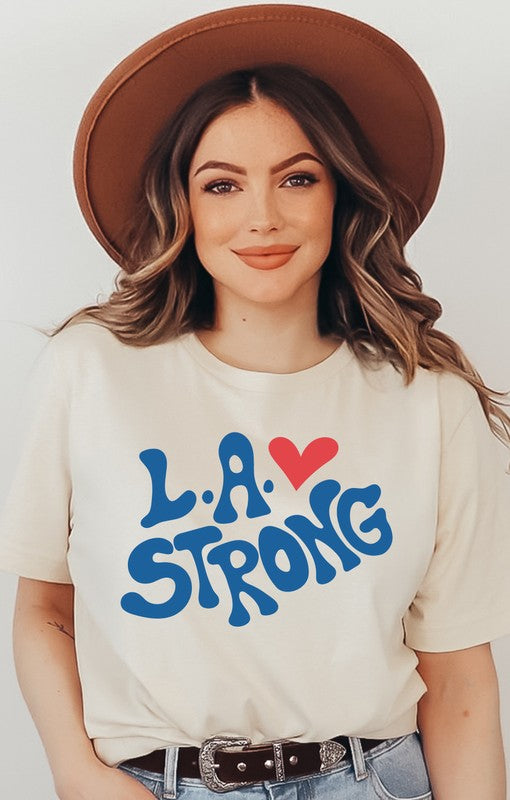 Unisex Softstyle Cotton Tee for LA Strong Enthusiasts