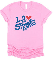 Unisex Softstyle Cotton Tee for LA Strong Enthusiasts