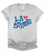 Unisex Softstyle Cotton Tee for LA Strong Enthusiasts