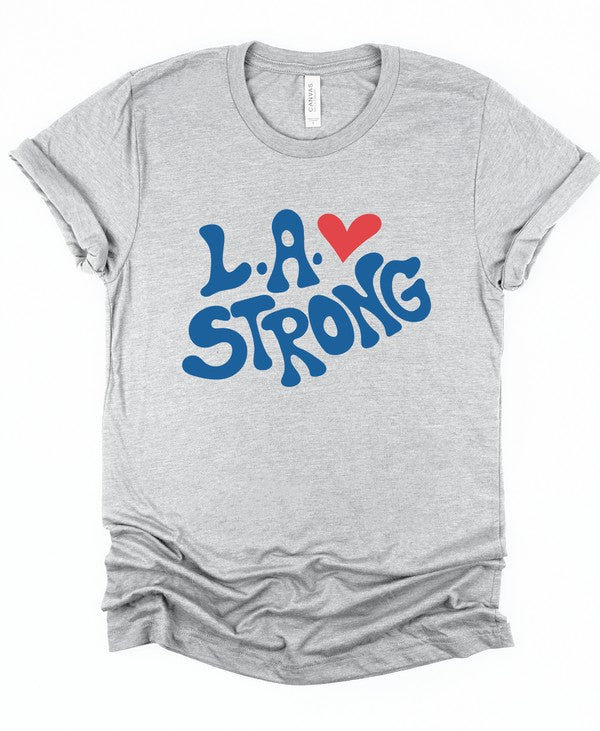 Unisex Softstyle Cotton Tee for LA Strong Enthusiasts