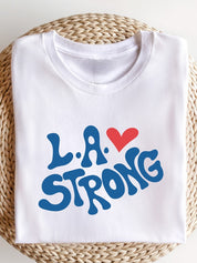 Unisex Softstyle Cotton Tee for LA Strong Enthusiasts