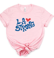 Unisex Softstyle Cotton Tee for LA Strong Enthusiasts