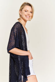 Women's Lace Ruffle Kimono