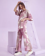 Women's Oversized Tie Dye Lounge Set