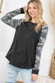 Women's Camouflage Mixed Sweatshirts