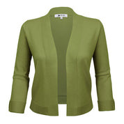 Women's Cropped Bolero Shrug Cardigan