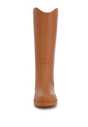 Indiana Charm Detail Calf Boots