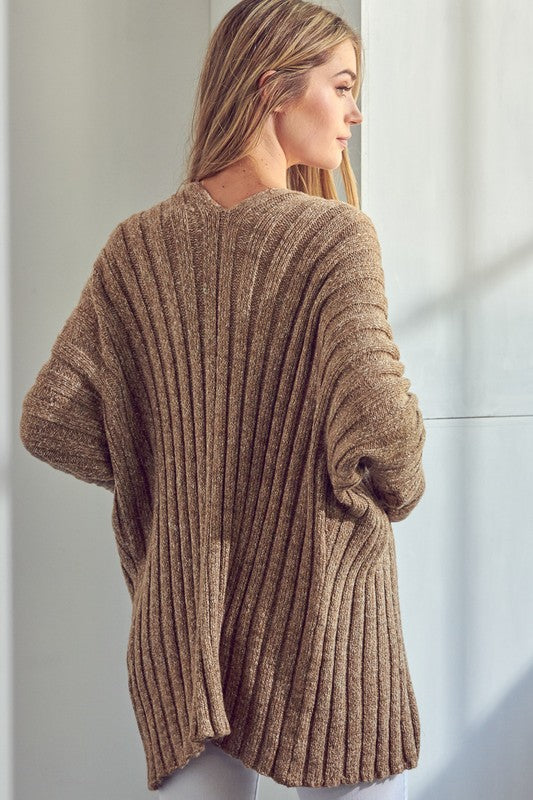 Women's Loose Fit Chunky Knit Cardigan