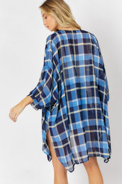 Women's Striped Kimono Cardigan