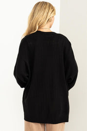 Women's Oversized Open Front Cardigan Sweater