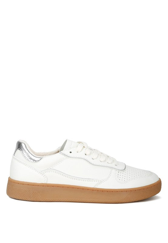 Women's Casual Faux Leather Everyday Sneakers