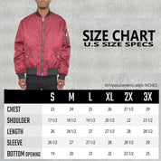 Weiv Mens Solid Padded Bomber Jacket