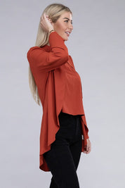 Elegant Turtleneck Blouse