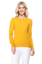 Women's Casual Long Sleeve Viscose Knit Top