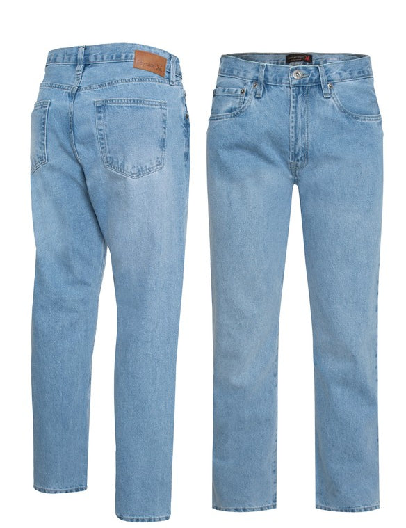 Men's Straight Leg Denim Jeans