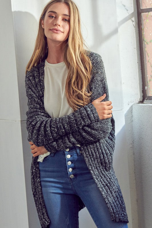 Women's Loose Fit Chunky Knit Cardigan