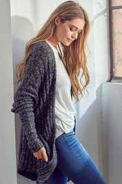 Women's Loose Fit Chunky Knit Cardigan