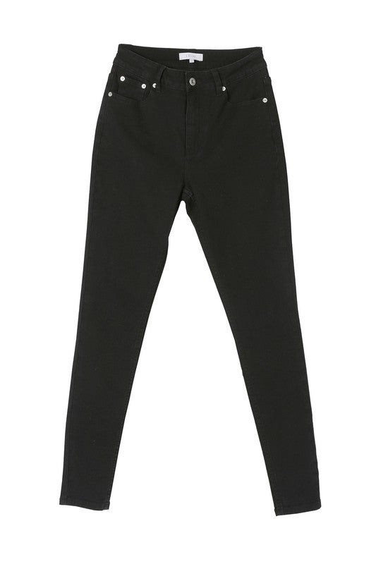 Women's Stretch Black Skinny Jeans