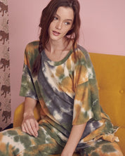 Women's Oversized Tie Dye Lounge Set