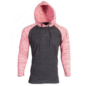 Unisex Lightweight Raglan Hoodie with Contrasting Sleeves