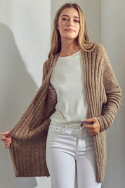 Women's Loose Fit Chunky Knit Cardigan