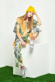 Women's Oversized Tie Dye Lounge Set