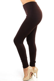 Women's High Waist Fleece Lined Heavyweight Leggings