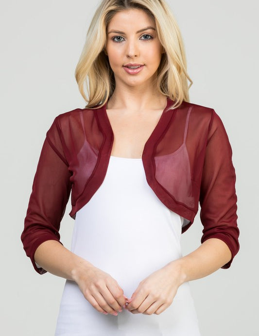 4 Sleeve Bolero Jacket