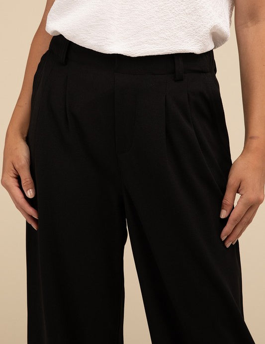 Women's Relaxed Waffle Trouser Pants