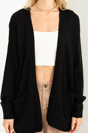 Women's Oversized Open Front Cardigan Sweater