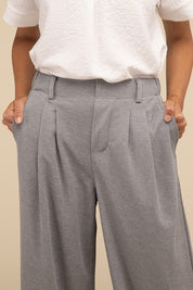 Women's Relaxed Waffle Trouser Pants