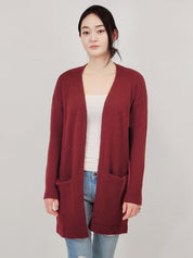 Women's Cozy Loose Fit Sweater Cardigan with Pockets