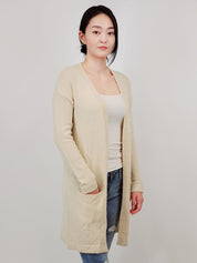 Women's Cozy Loose Fit Sweater Cardigan with Pockets