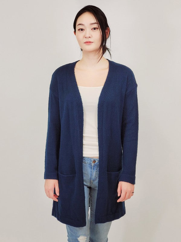 Women's Cozy Loose Fit Sweater Cardigan with Pockets