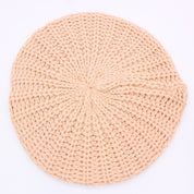 KNITTED CABLE KNIT FASHION BERET