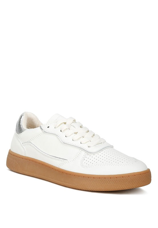 Women's Casual Faux Leather Everyday Sneakers