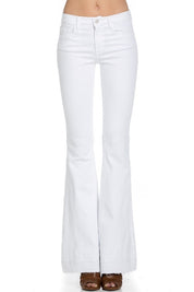 Women's Mid Rise Flare Bell Bottom Jeans