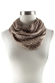 Women's Lightweight Two Toned Knit Infinity Scarf