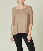 Women's Bamboo Elbow Sleeve Tunic