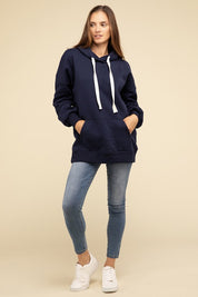 Women's Oversized Longline Hoodie Sweatshirt