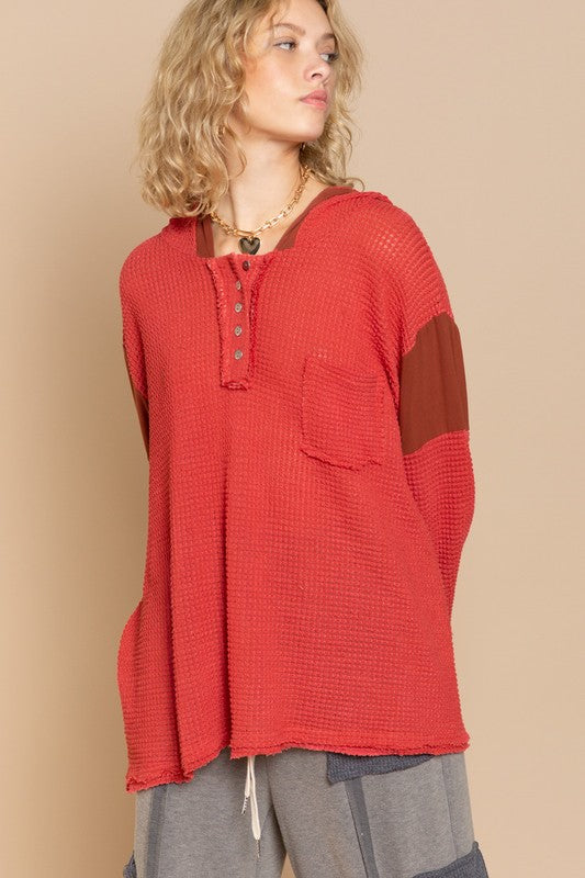 Women's Bell Sleeve Oversized Sweater Top