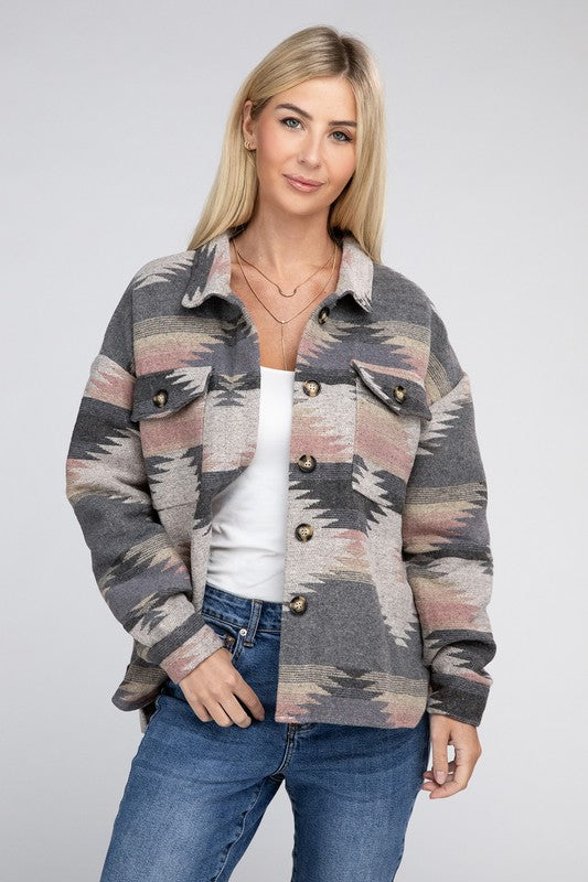 Geometric Pattern Jacket